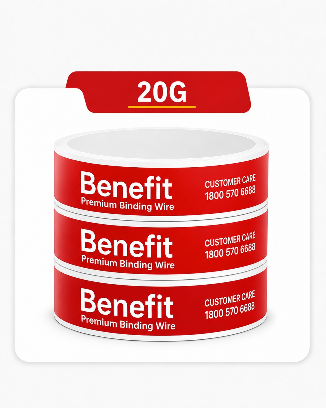 Benefit wrapper packing 20G — branded sleeve